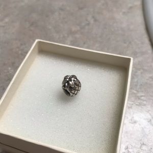 Pandora pineapple charm silver